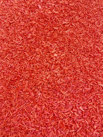 Vermicelli mat rood