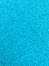 Vermicelli mat turquoise