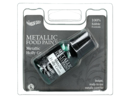 RD Metallic Food Paint Holly Green. 25ml.