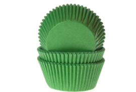 Cupcake cups Grasgroen. 50 st.