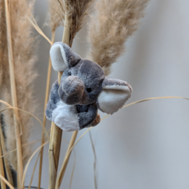 Pluche magneetdiertjes