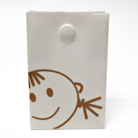 Kunststof cadeau tasje "Meisje"