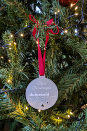 Kerstbal met eigen opdruk