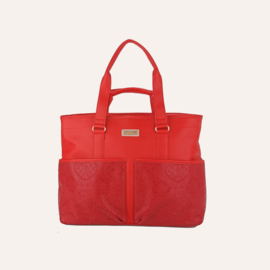 Multifunctionele shopper (grote variant) Ming rood uni