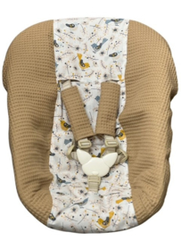 stokke newborn hoes cognac vogeltjes