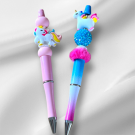 Kralen pen set unicorn