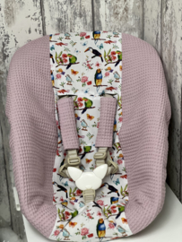 stokke newborn hoes oud roze birds