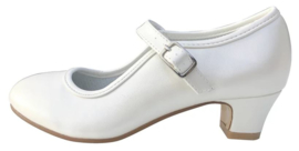 Spaanse schoenen ivoor wit 