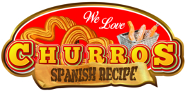 We Love Churros sticker1 (80x40cm)