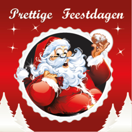 kerst spandoek1 100x100cm