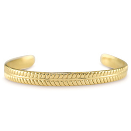 ARMBAND Goud met Reliëf