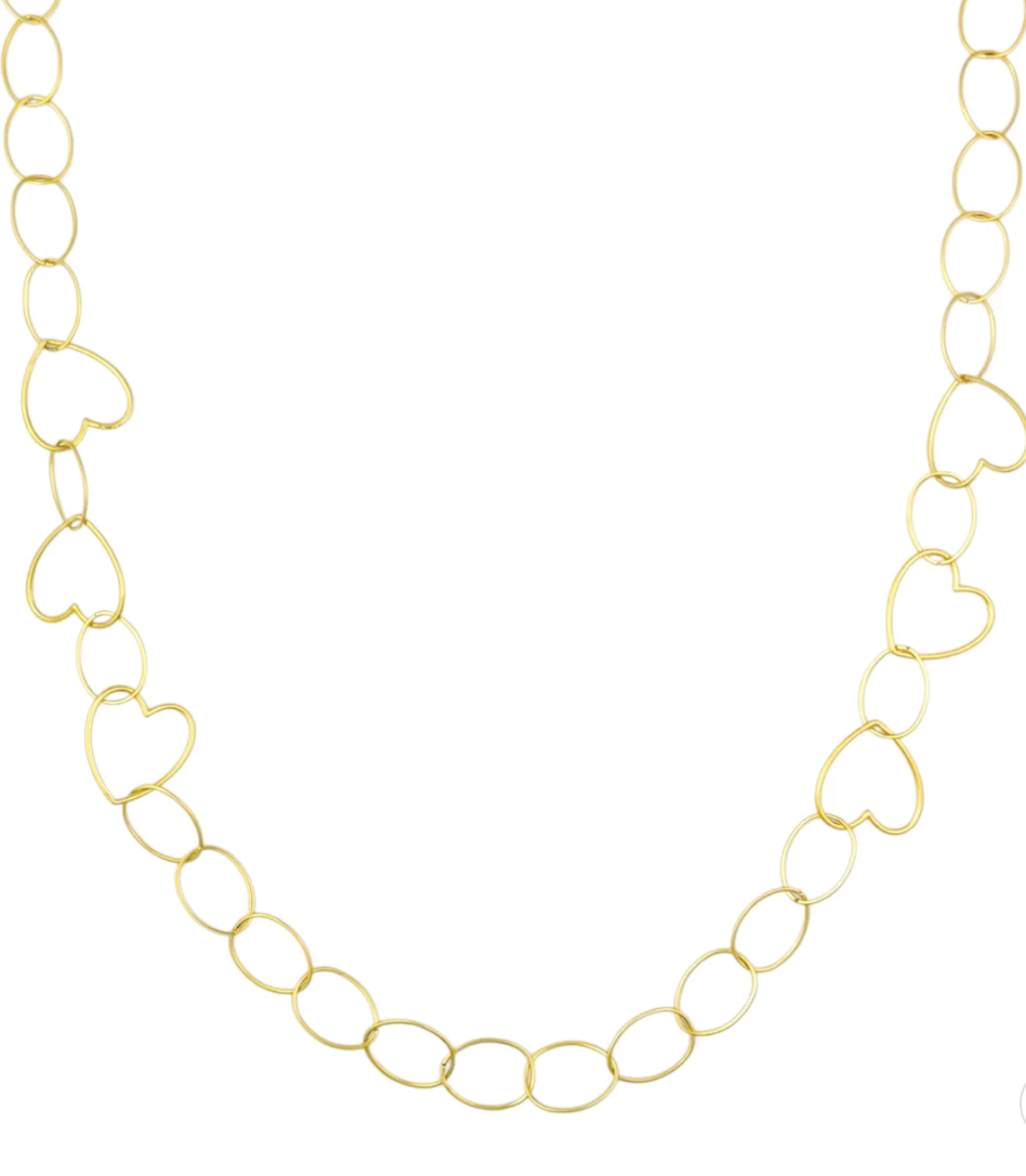 Ketting Large Hartjes en Rondjes