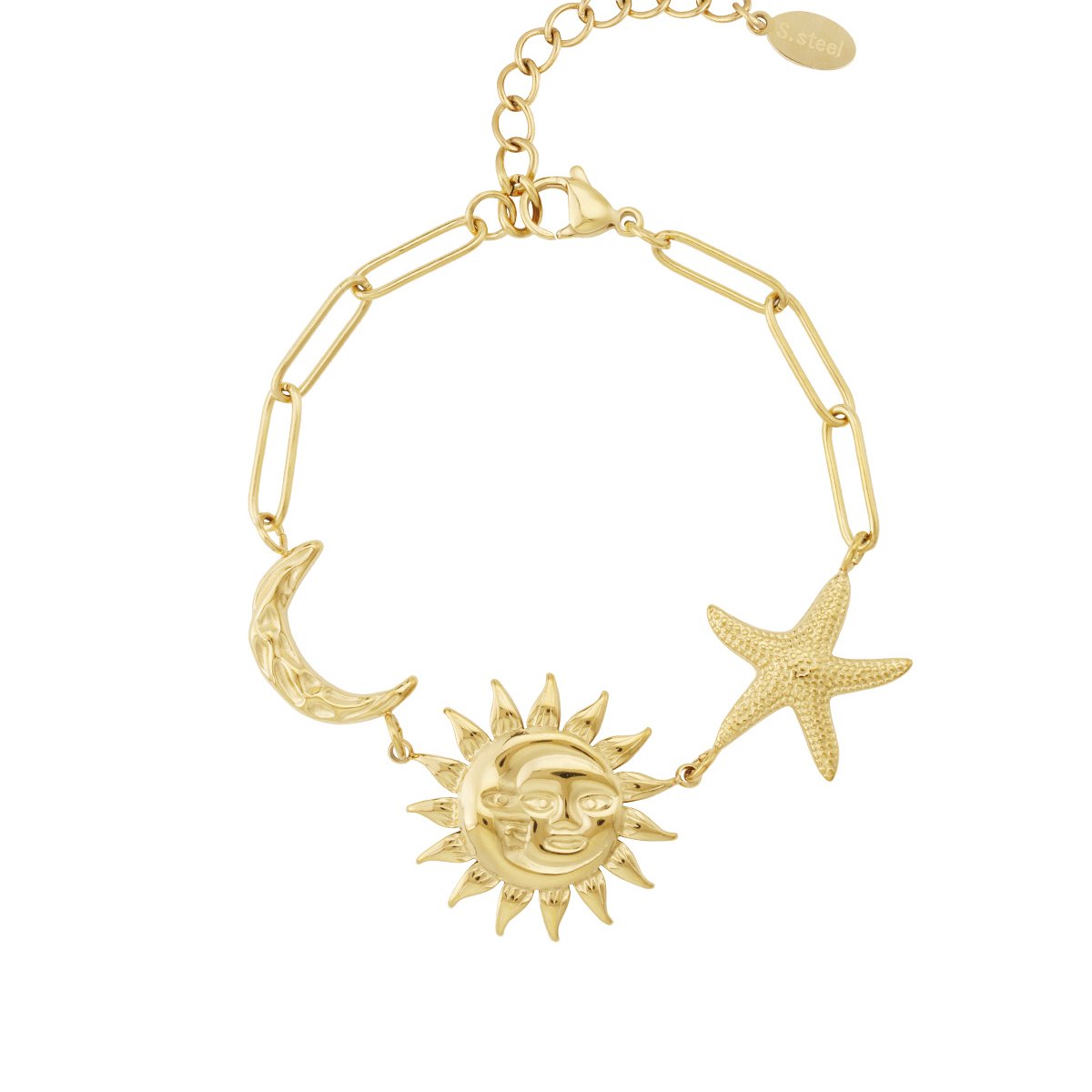 ARMBAND Zon Maan Ster