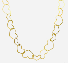 Ketting Open Hartjes
