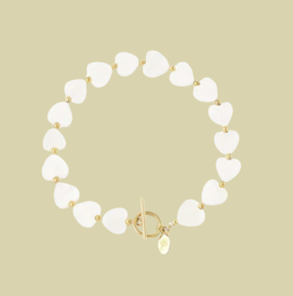 Armband Schelp Liefde