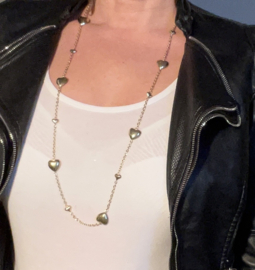 Ketting Lang met Hartjes