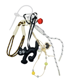 Bag Charm Black Cat