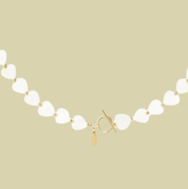 Ketting Schelp Hartjes