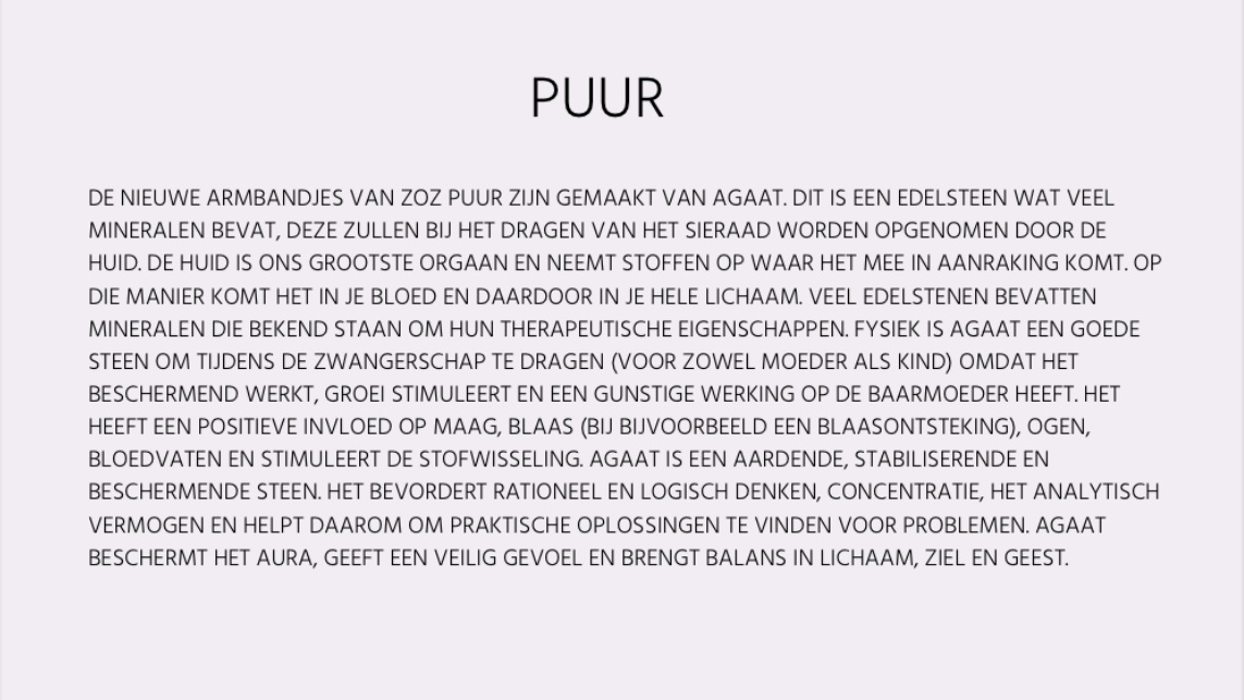 Puur 19 Puur 19