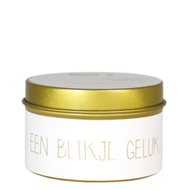 Een blikje geluk - Geurkaars