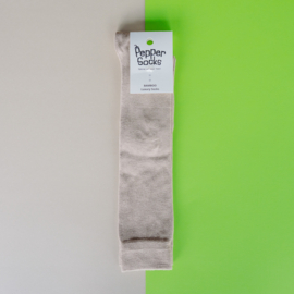 Bamboo kniekous - Beige