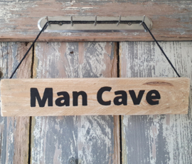 Tekstbordje "Man Cave"