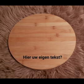 Hapjes plank rond