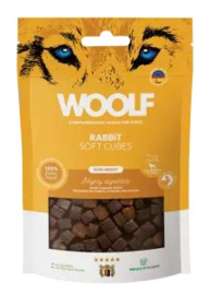 WOOLF Soft Cubes - Rabbit (hypoallergeen) 100g