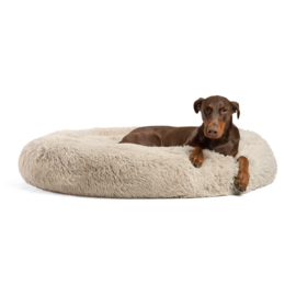 Airloft Donutbed kleur Taupe ø114,3cm