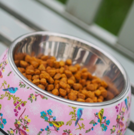 Paw Story Avenue Classic Bowl - Rosy Paradise