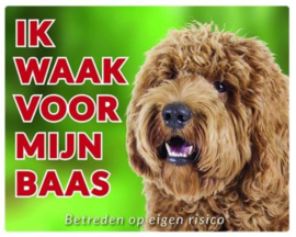 Waakbordjes Labradoodle