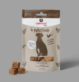 cadocare Dog Snacks - Pure food Goodies XL - Chicken (hypo allergeen)