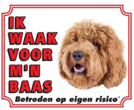 Waakbordjes Labradoodle