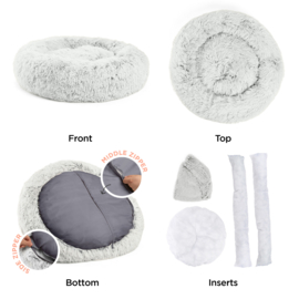 Airloft Donutbed kleur Frost ø114,3cm