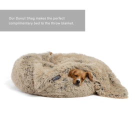 Blanket Shag kleur Taupe (101cmx76cmx2,5cm)