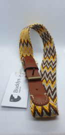 Peruvian Gold - halsband (XL) , trainingslijn of set