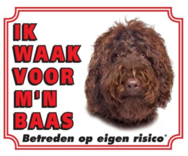 Waakbordjes Labradoodle