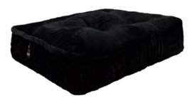 Sicilian Rectangle Bed - Black Bear