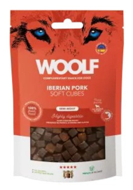 WOOLF Soft Cubes - Iberian Pork (hypoallergeen) 100g