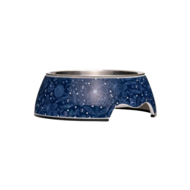 Paw Story Avenue Classic Bowl - Midnight Blue
