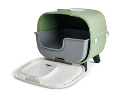 Savic kattenbak Mira DELUXE Botanical/ Groen