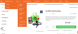 PawStory Snuffles Barking Bag