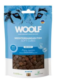 WOOLF Soft Cubes - Mediteranean Fish 100g (hypoallergeen)