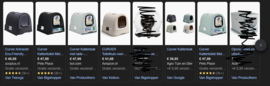 Curver Petlife Litter box nw prijs €47,50 lichte schade