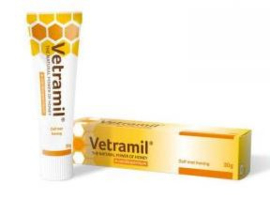 Vetramil honingzalf tube 10g