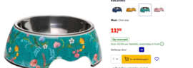 Paw Story Avenue Classic Bowl - Atlas Green