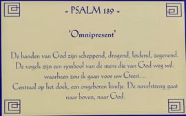 Kaart met toelichting psalm 139