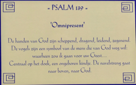 Kaart met toelichting psalm 139