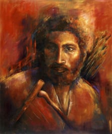 Psalm 144 -  'David' - origineel 120-100 cm