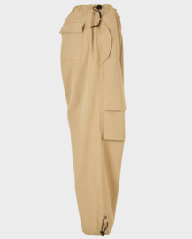 AIZZA Parachute Pants_Beige_Woman